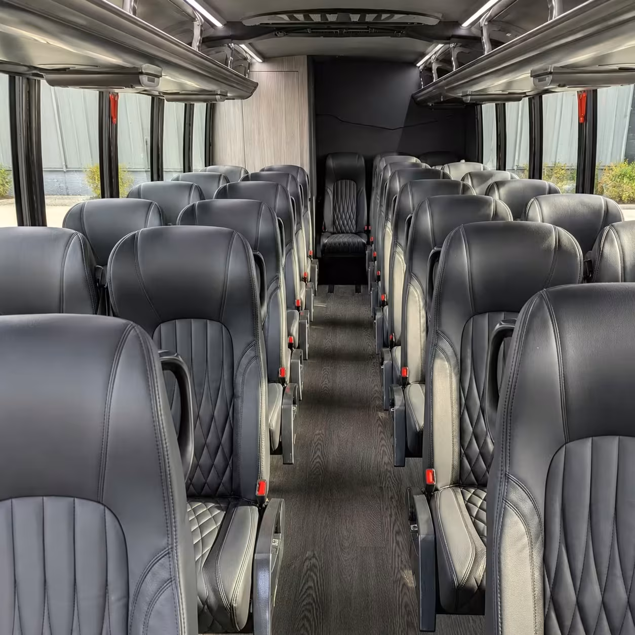 30 passenger minibus inside