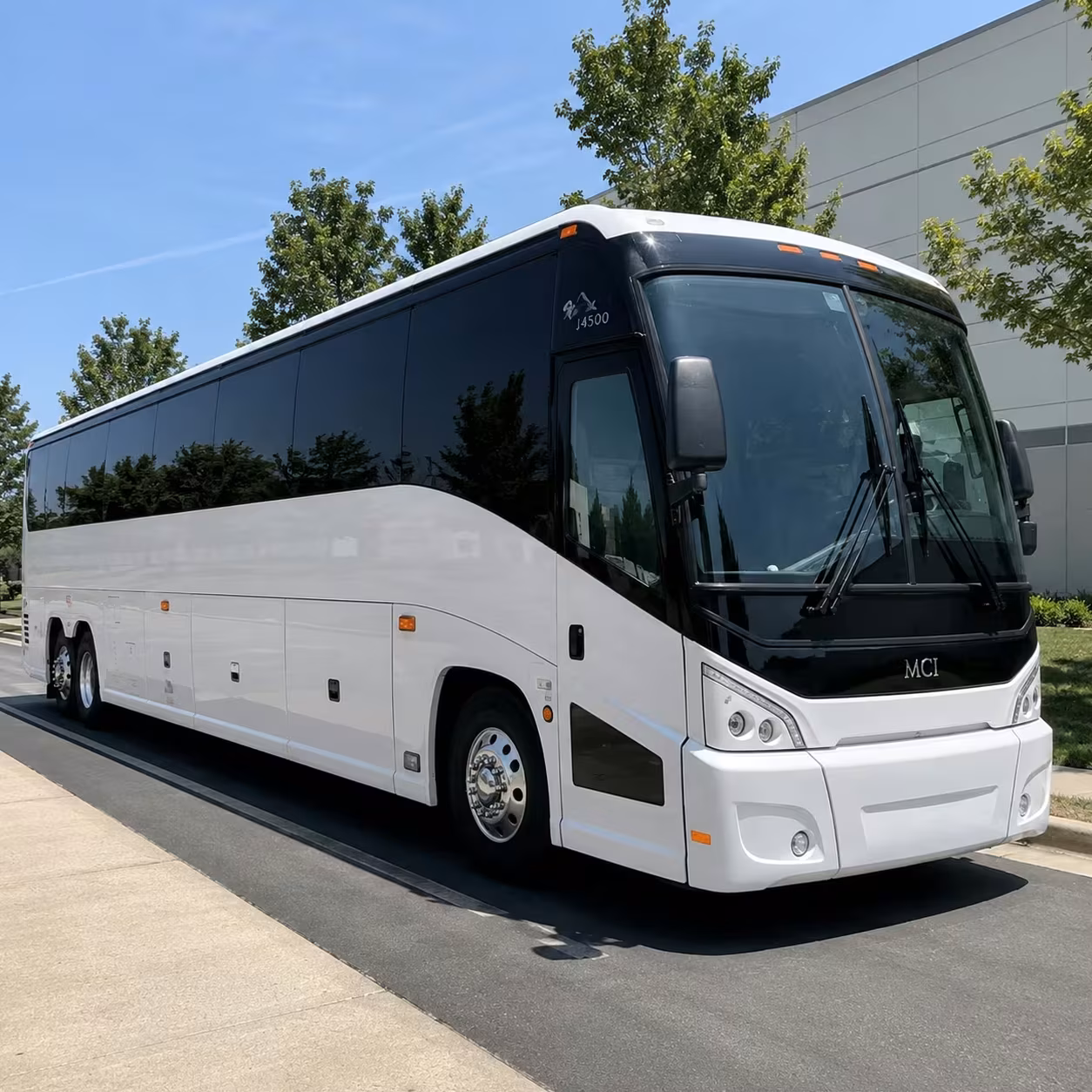 56 passenger charter bus