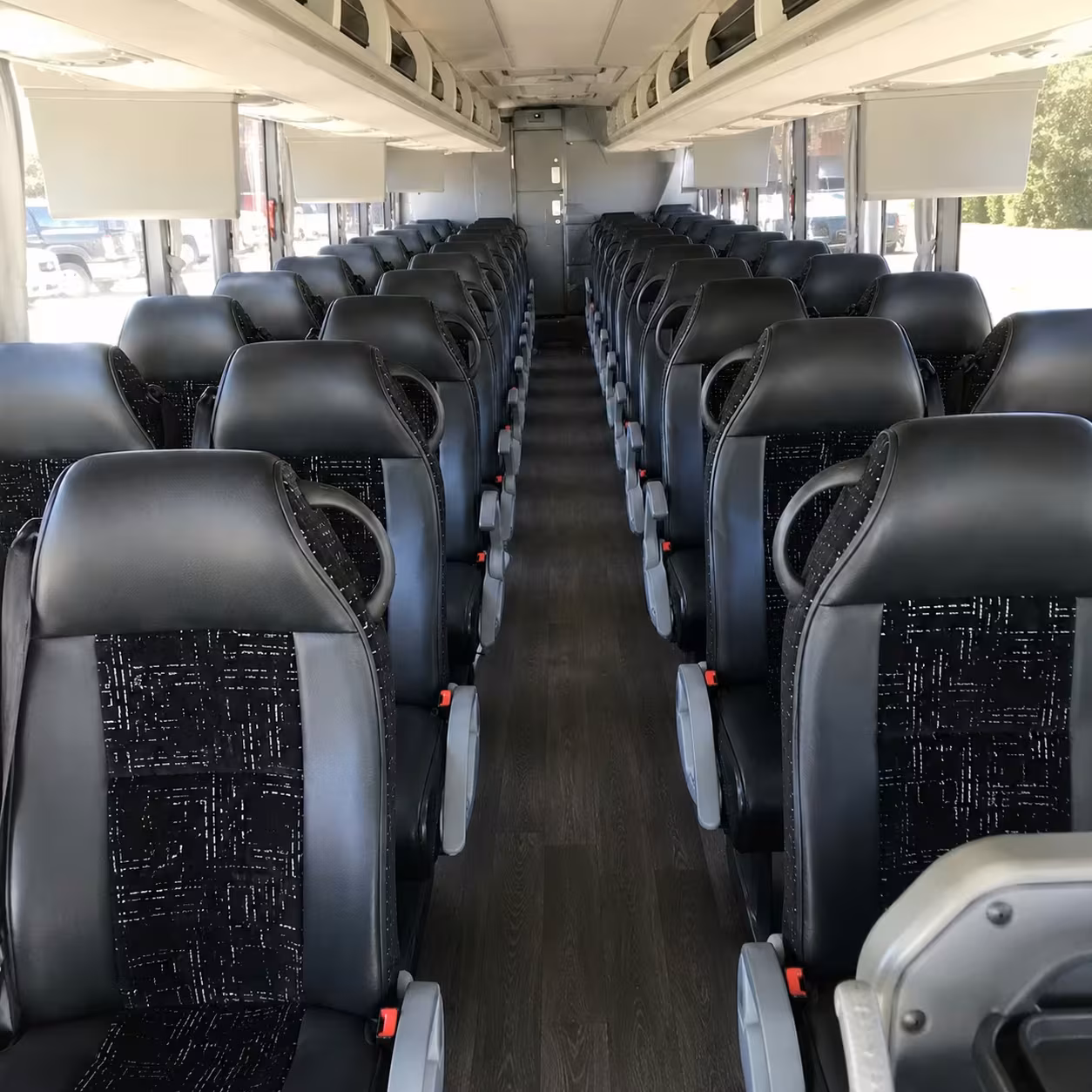 nampa charter bus interior