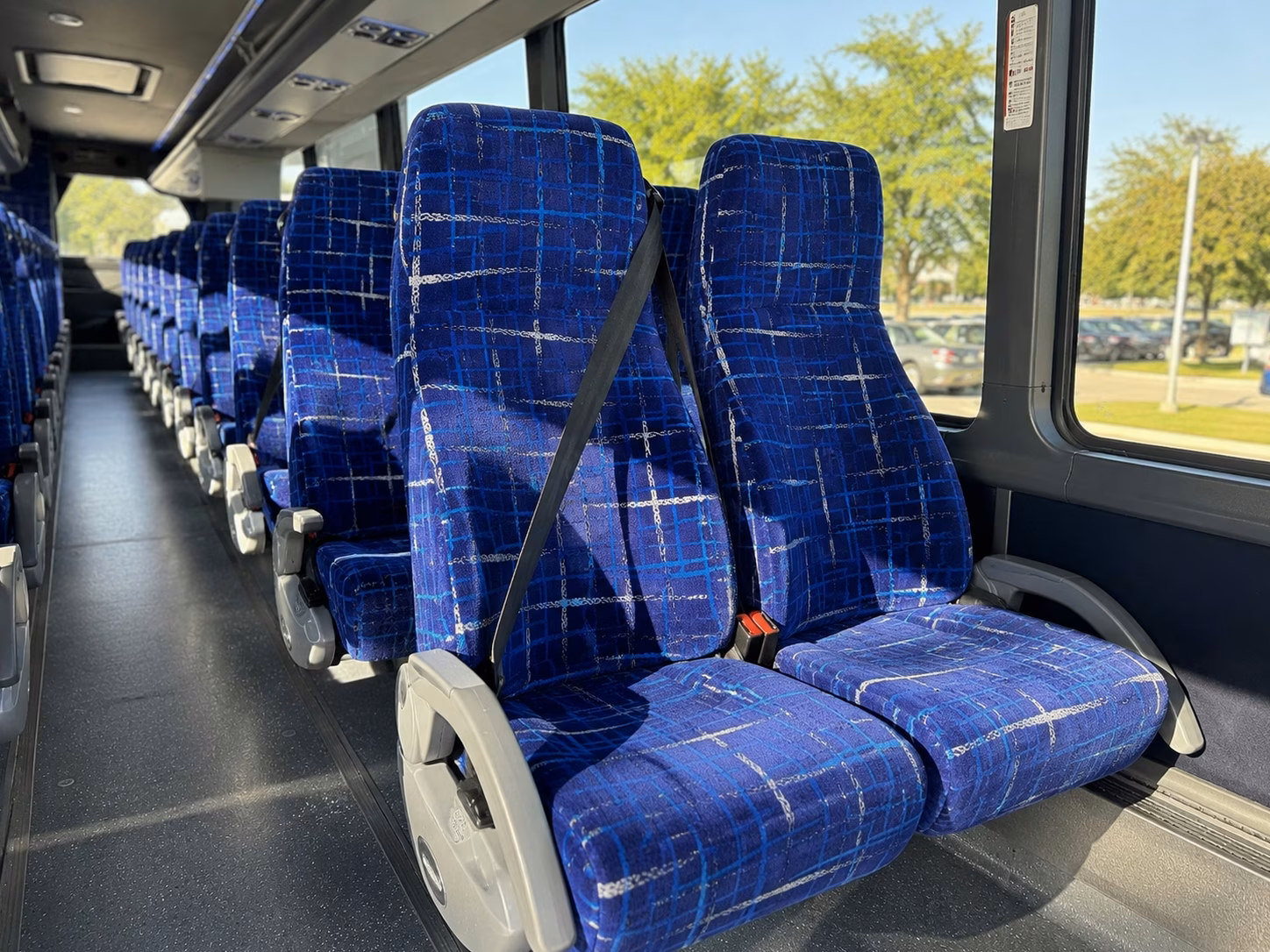 nampa charter bus rental inside