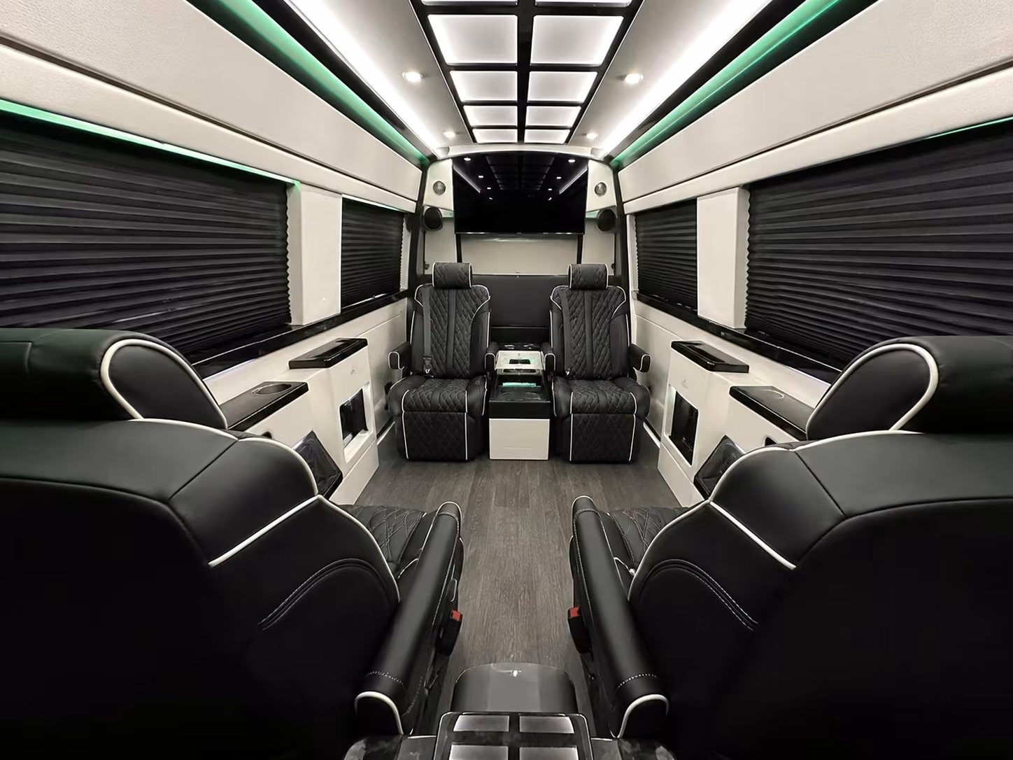 sprinter van with driver interior