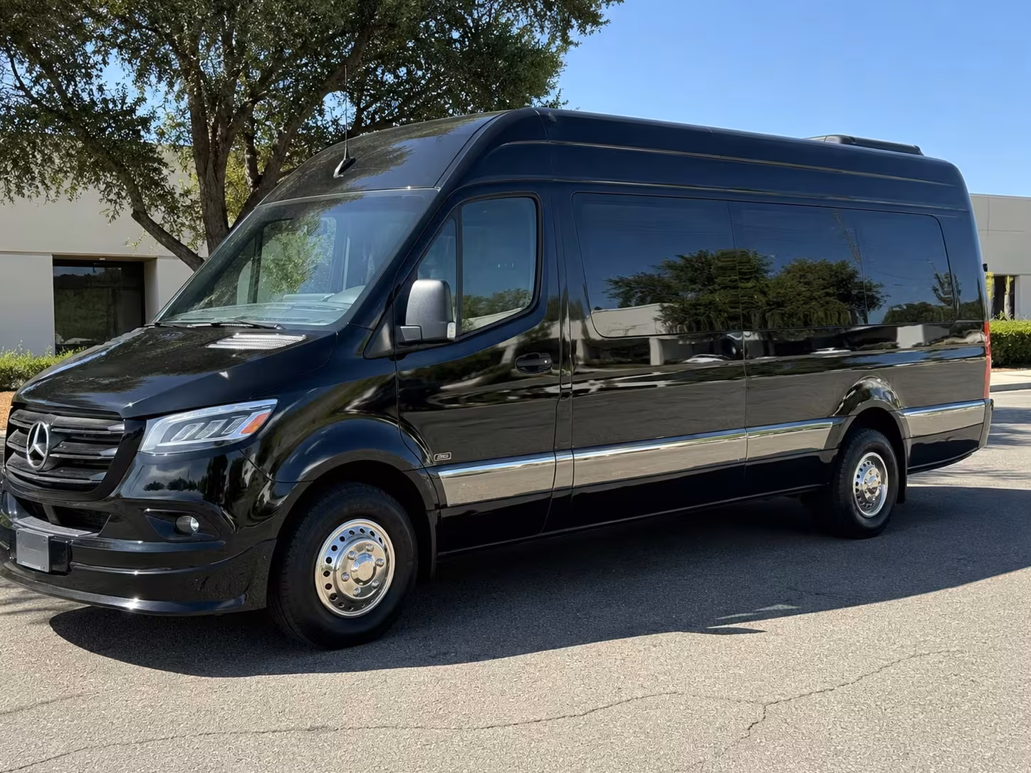 sprinter van with driver