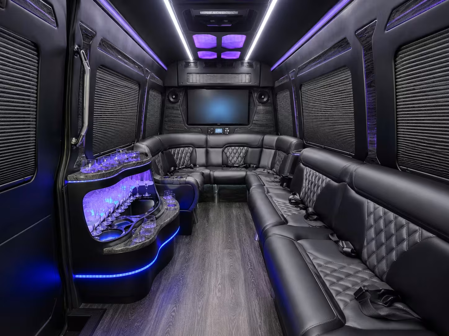 sprinter vans minibuses for smaller concert groups in nampa