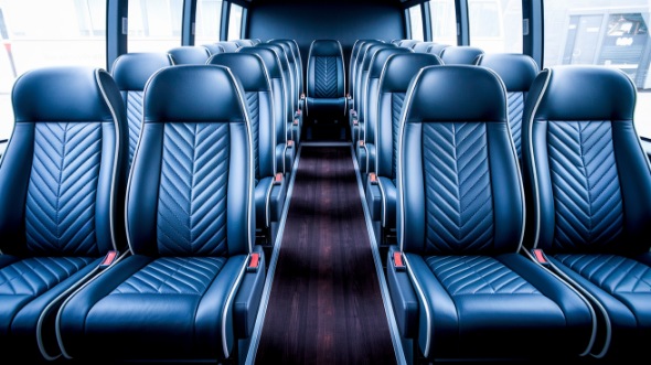 nampa 25 passenger minibus inside