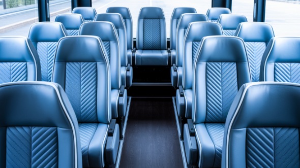 nampa 28 passenger minibus inside
